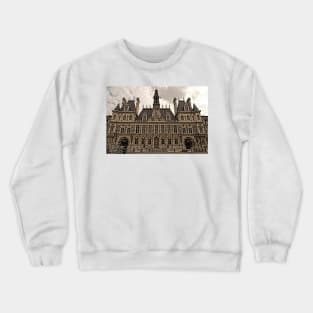 Hotel de Ville - Paris © Crewneck Sweatshirt